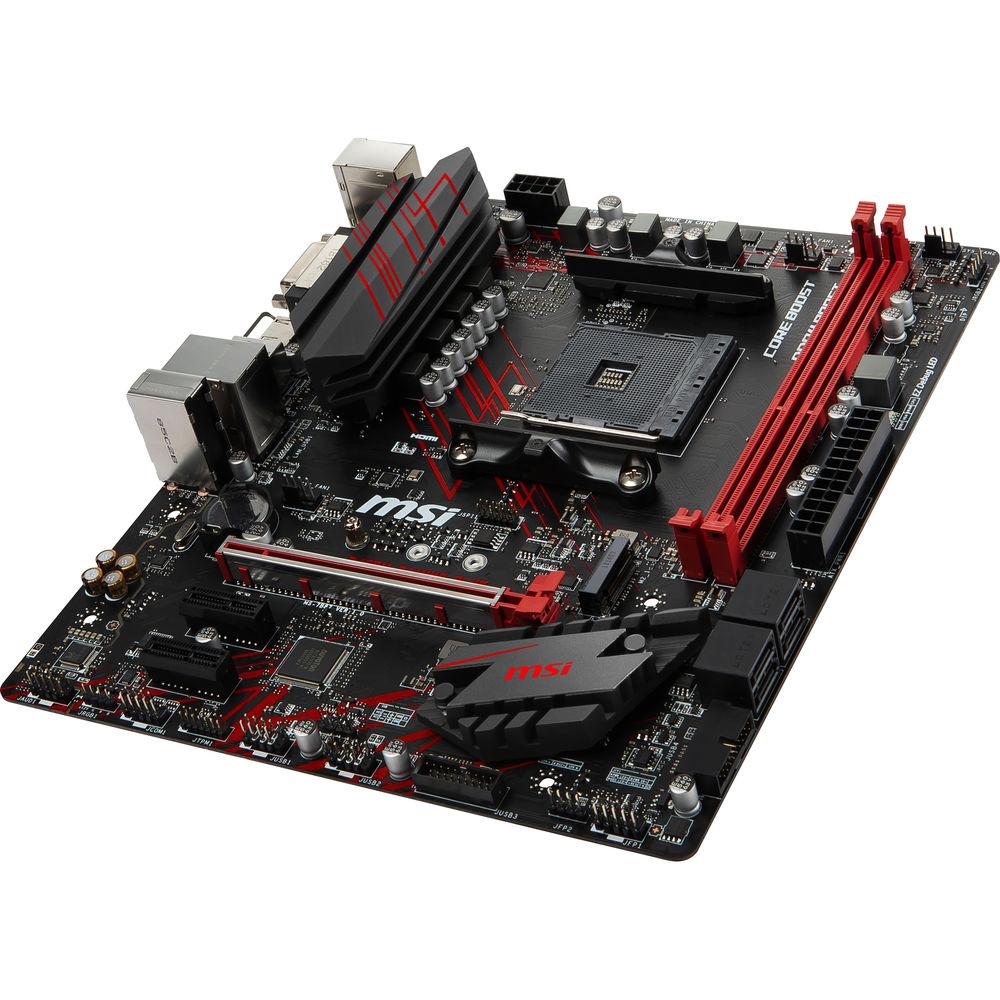 MSI B450M Gaming Plus AM4 Micro-ATX Motherboard