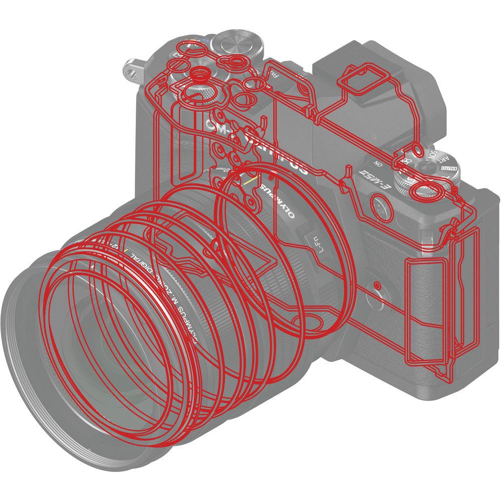 Olympus OM-D E-M5 Mark II Mirrorless Micro Four Thirds Digital Camera with 14-150mm f 4-5.6 Lens Kit