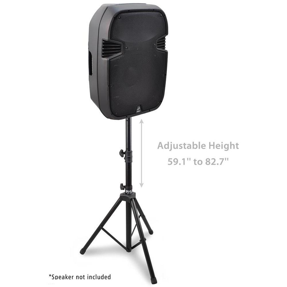 Pyle Pro Height-Adjustable Tripod Speaker Stand Holder