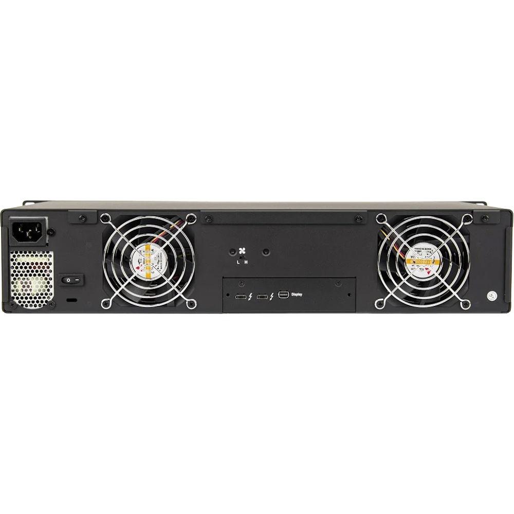 Rocstor Rocpro RT38 Enclosure 8-Bay Rackmount Raid Dual Thunderbolt 3 Mini DP