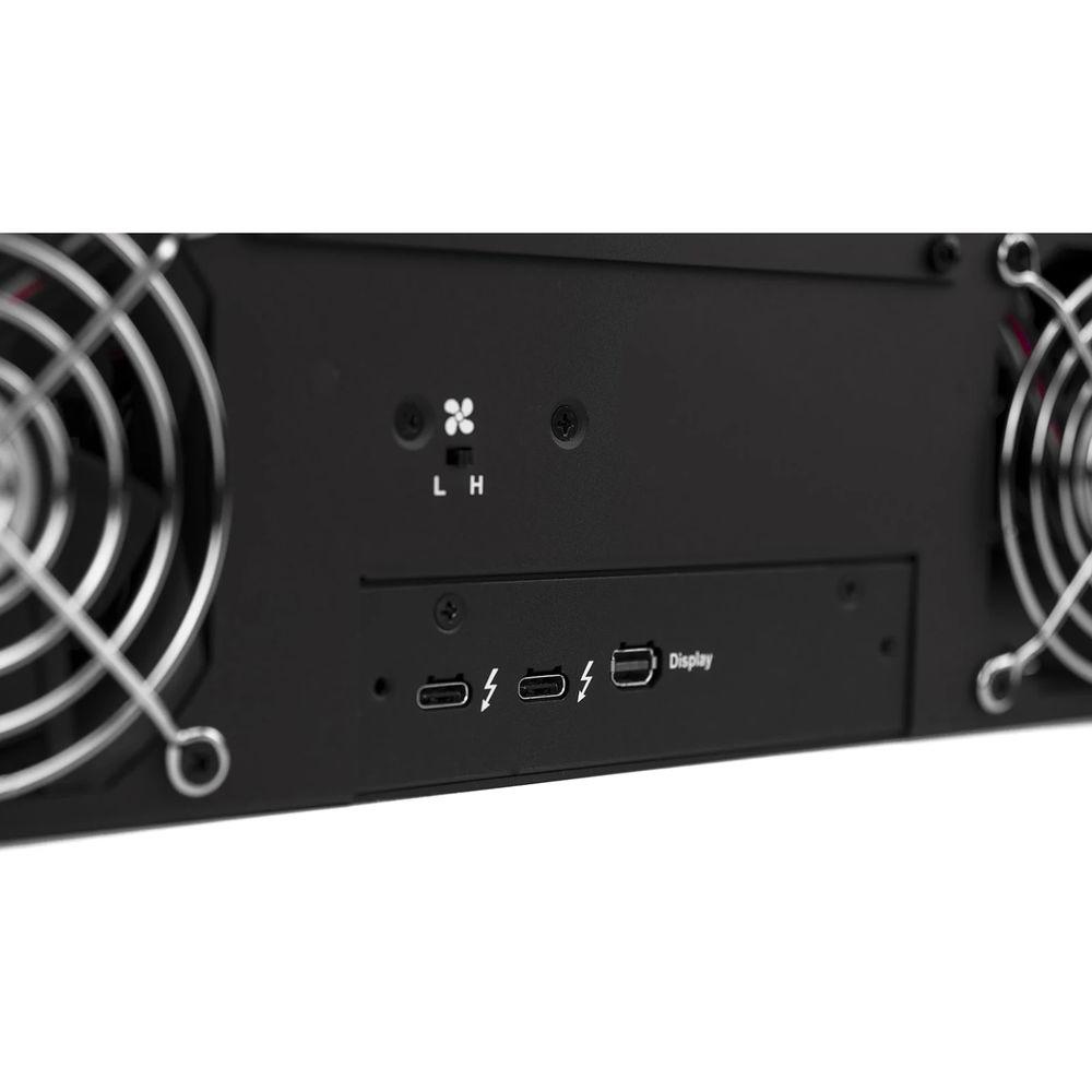 Rocstor Rocpro RT38 Enclosure 8-Bay Rackmount Raid Dual Thunderbolt 3 Mini DP