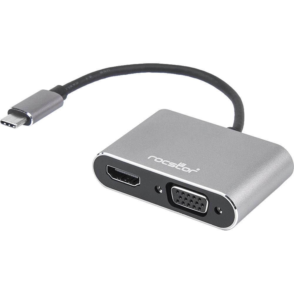 Rocstor USB-C to 4K HDMI Female Multifunction Adapter