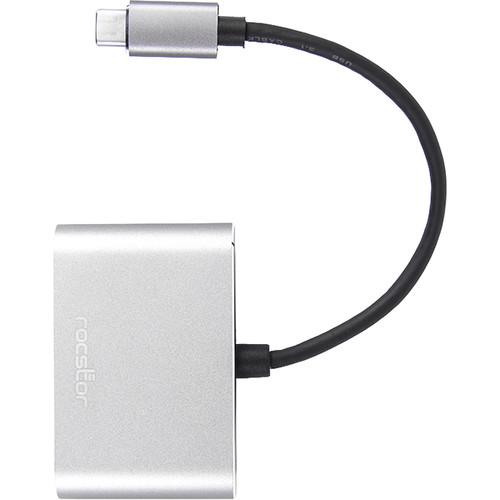 Rocstor USB-C to 4K HDMI Female Multifunction Adapter