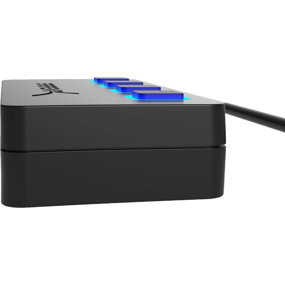 Sabrent USB Type-C to 4-Port USB 3.0 Hub with Individual Power Switches