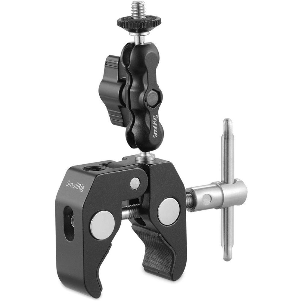 SmallRig 2161 Multifunction Crab Clamp with 3" Ball Head Arm