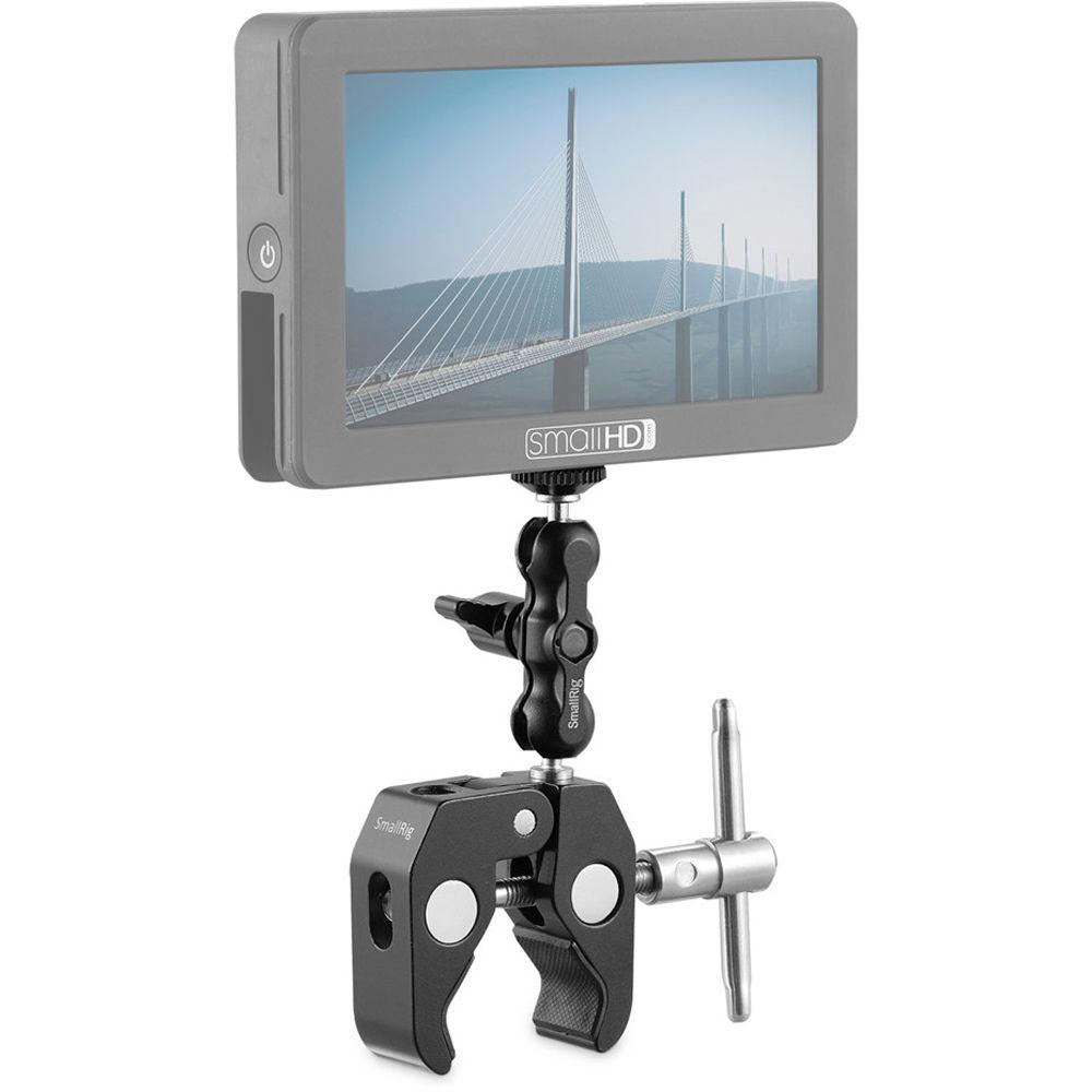 SmallRig 2161 Multifunction Crab Clamp with 3" Ball Head Arm