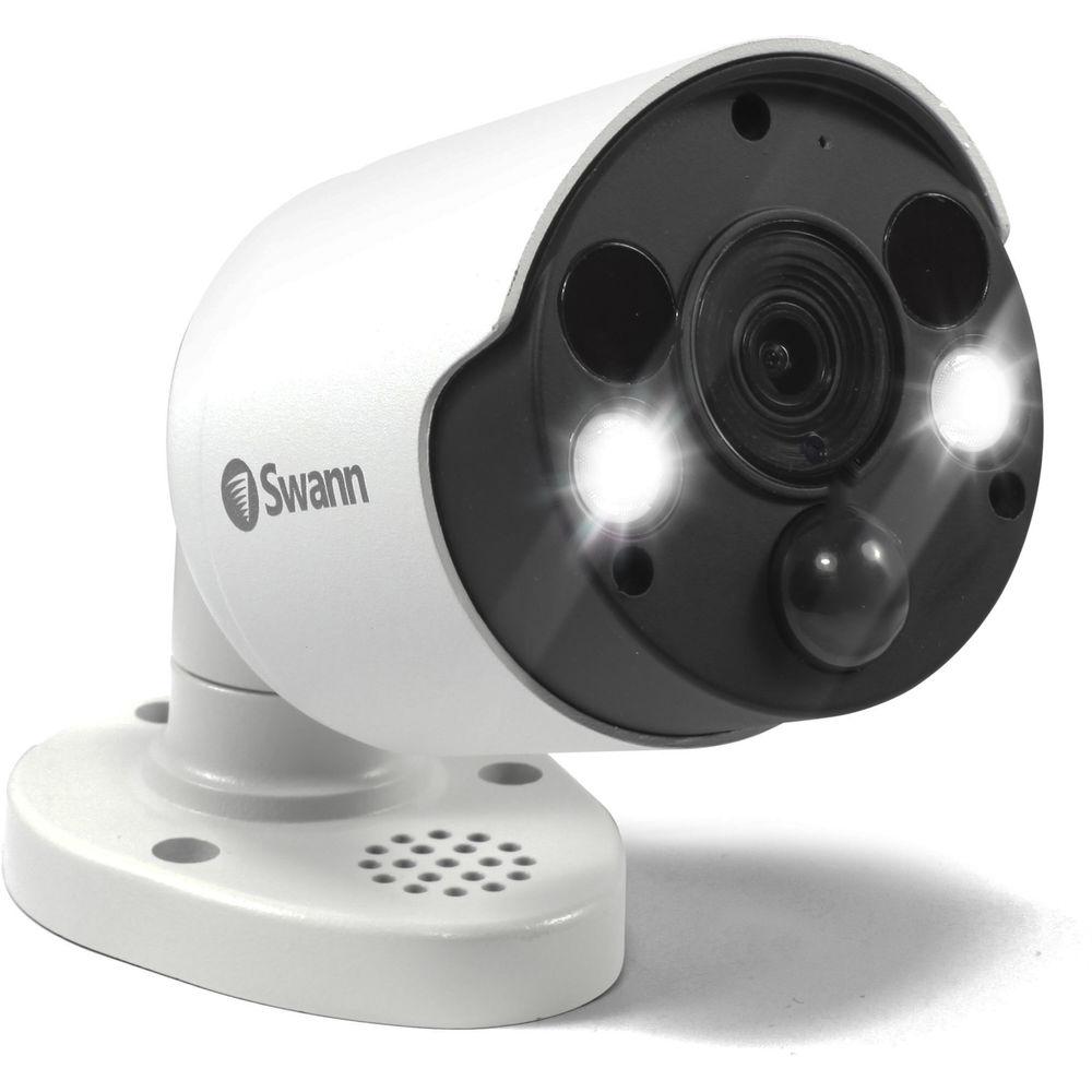 Swann 8-Channel 4K UHD NVR with 2TB HDD & 6 4K Outdoor Night Vision Bullet Cameras