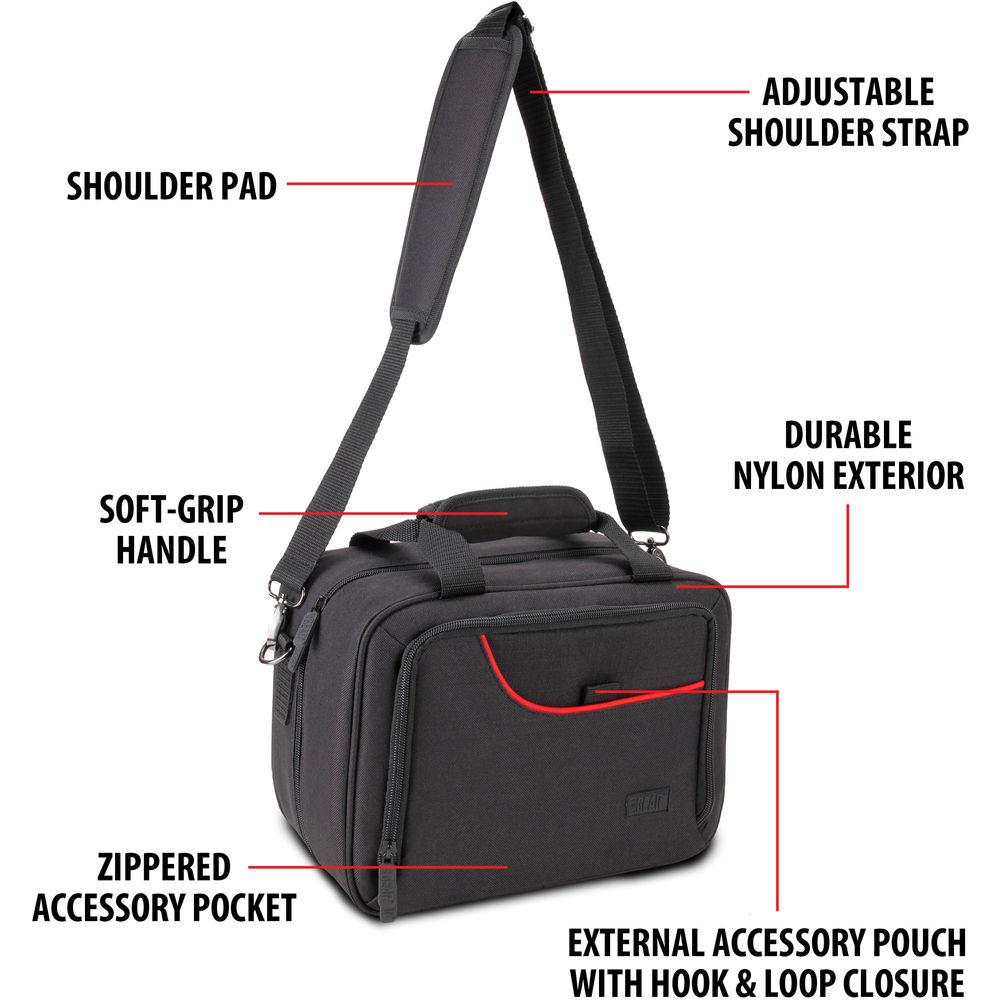 USA GEAR Adjustable Case for Projector