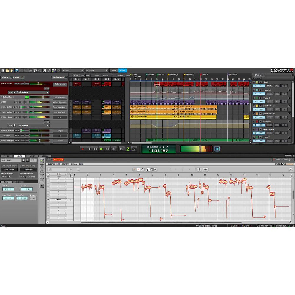 Acoustica Mixcraft 8 Pro Studio - Music Production Software