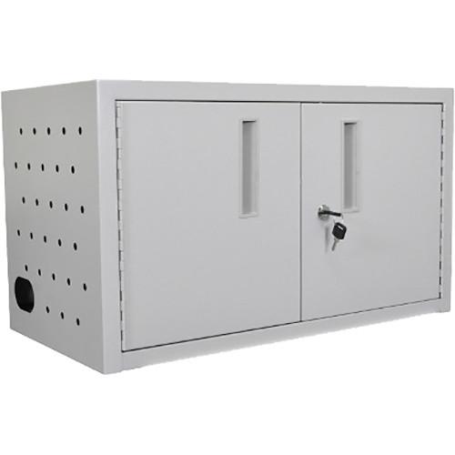 AmpliVox Sound Systems 16-Space, Double-Door Charging Cabinet for Tablets