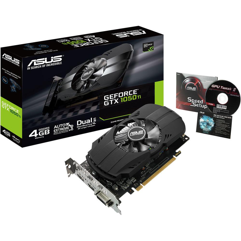 ASUS Phoenix GeForce GTX 1050 Ti Graphics Card