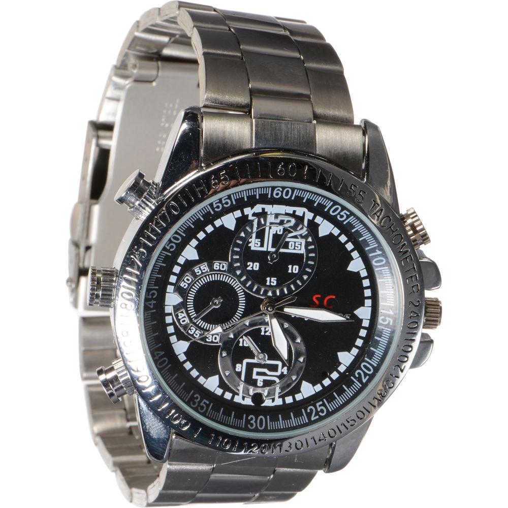 BrickHouse Security Wristwatch with 720 x 480 Covert Camera & 8GB Storage