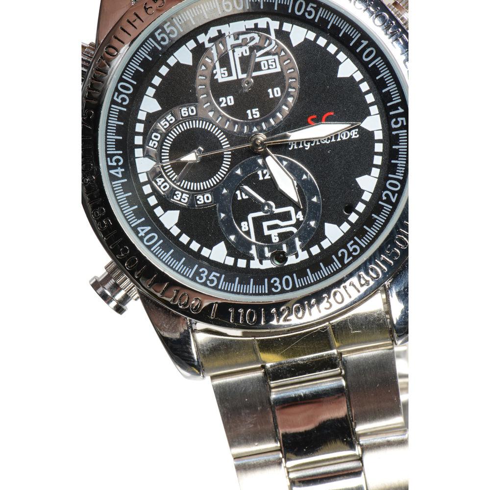 BrickHouse Security Wristwatch with 720 x 480 Covert Camera & 8GB Storage