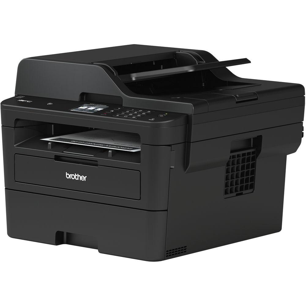 Brother MFC-L2750DW XL All-In-One Monochrome Laser Printer, Brother, MFC-L2750DW, XL, All-In-One, Monochrome, Laser, Printer