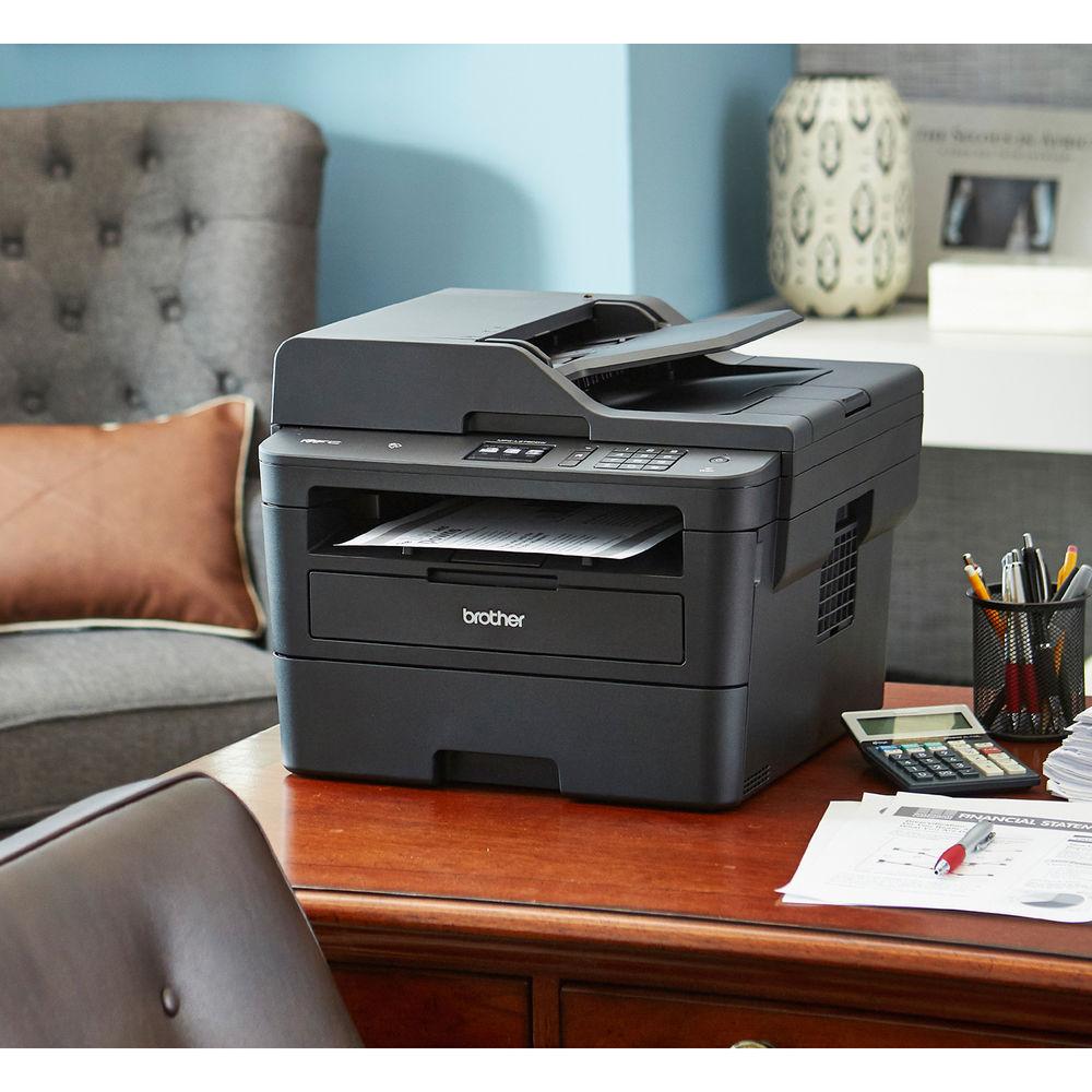 Brother MFC-L2750DW XL All-In-One Monochrome Laser Printer, Brother, MFC-L2750DW, XL, All-In-One, Monochrome, Laser, Printer