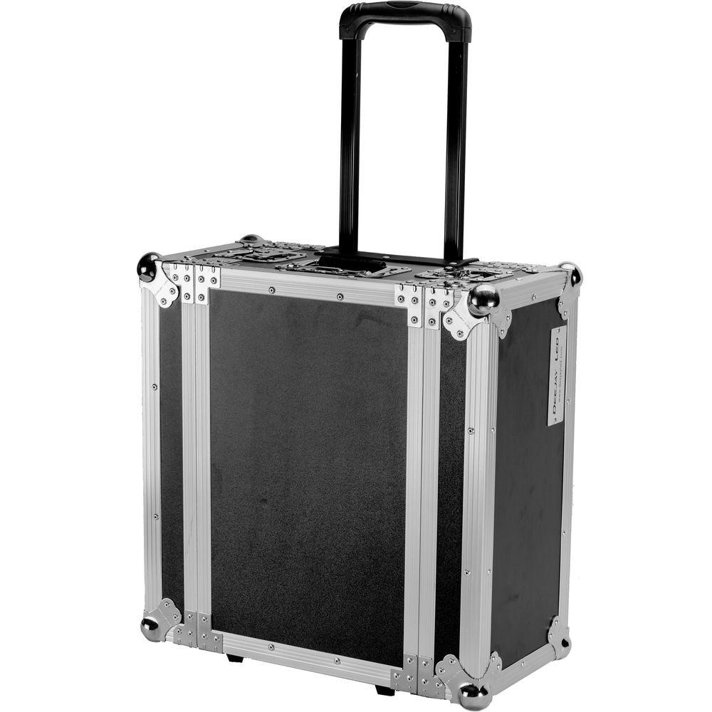 DeeJay LED 4 RU Effect Deluxe Case with Pull-Out Handle and Wheels