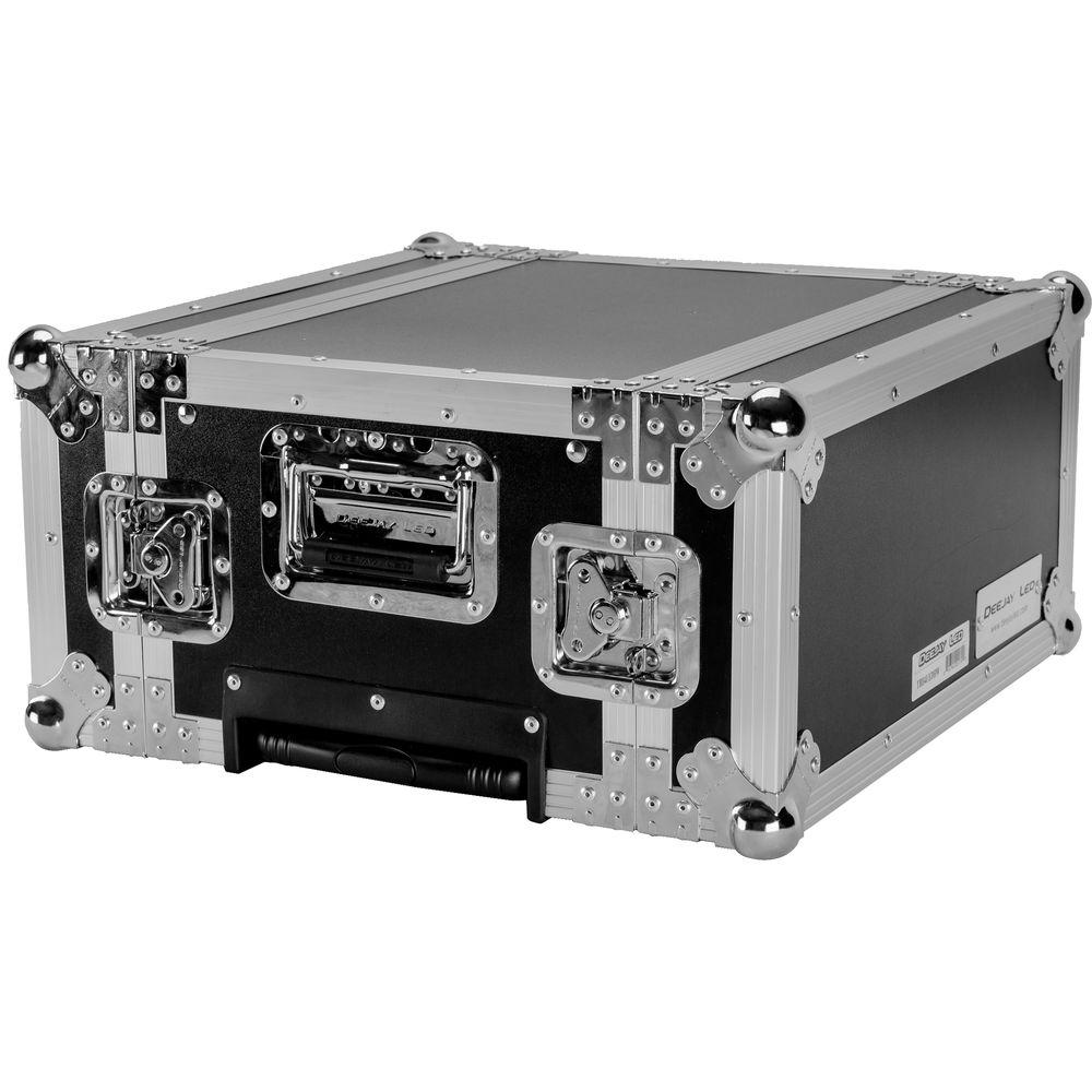 DeeJay LED 4 RU Effect Deluxe Case with Pull-Out Handle and Wheels