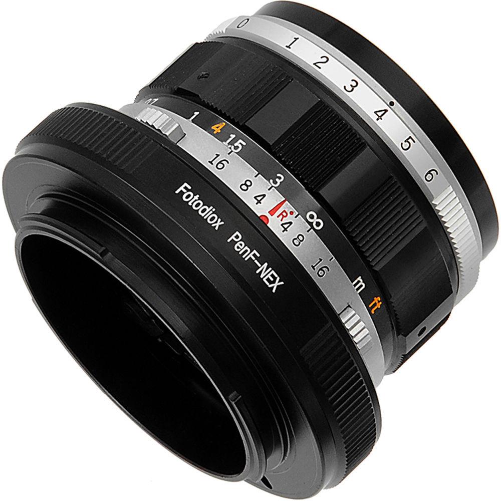 FotodioX Mount Adapter for Olympus Pen F Lens to Sony E-Mount Camera