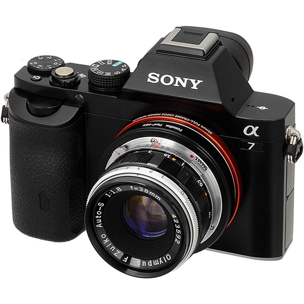FotodioX Mount Adapter for Olympus Pen F Lens to Sony E-Mount Camera