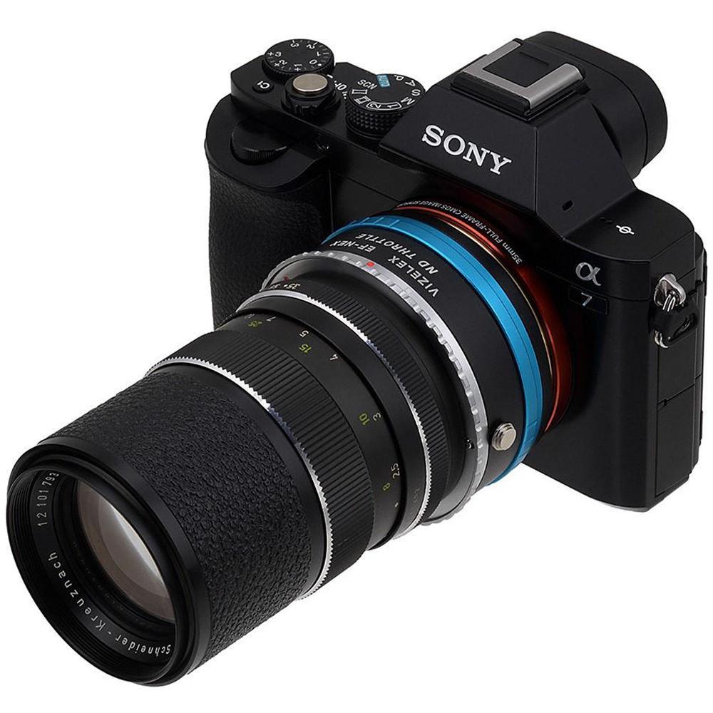 FotodioX Rollei SL35 Lens to Sony E-Mount Camera Vizelex ND Throttle Adapter