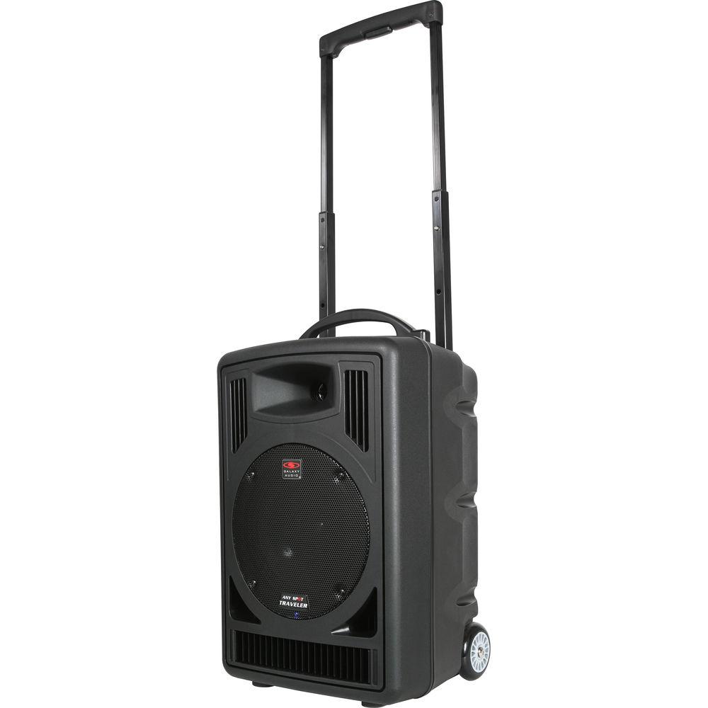 Galaxy Audio TV8 Traveler Series 8" 2-Way 120W Portable All-In-One Bluetooth-Enabled PA System