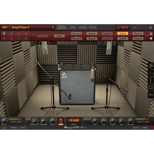 IK Multimedia Ampeg SVX 2 Upgrade - Collection of Bass Amplifier and Cabinet Emulations for AmpliTube Plug-In