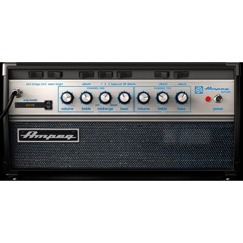 IK Multimedia Ampeg SVX 2 Upgrade - Collection of Bass Amplifier and Cabinet Emulations for AmpliTube Plug-In