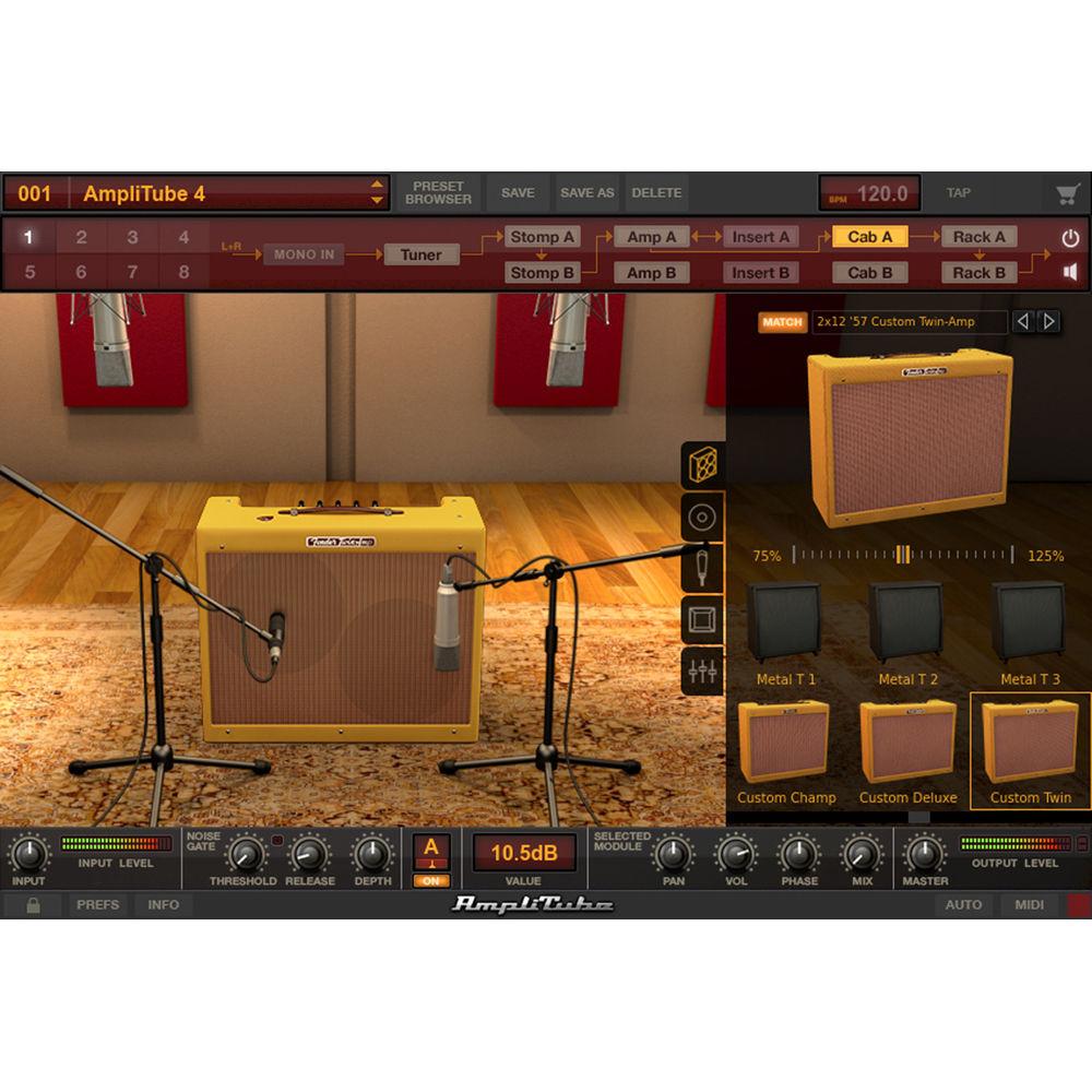 IK Multimedia AmpliTube Fender Collection 2, Classic Tube Amp Plug-Ins