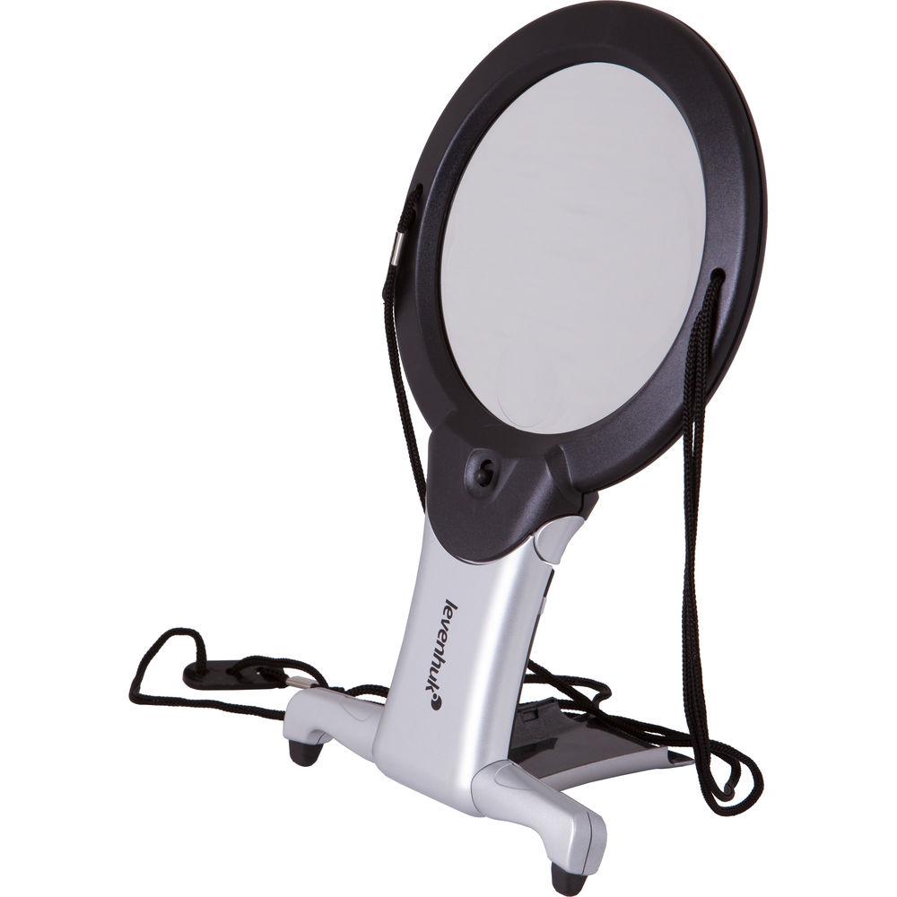 Levenhuk Zeno Vizor N2 Magnifier with Strap and Stand