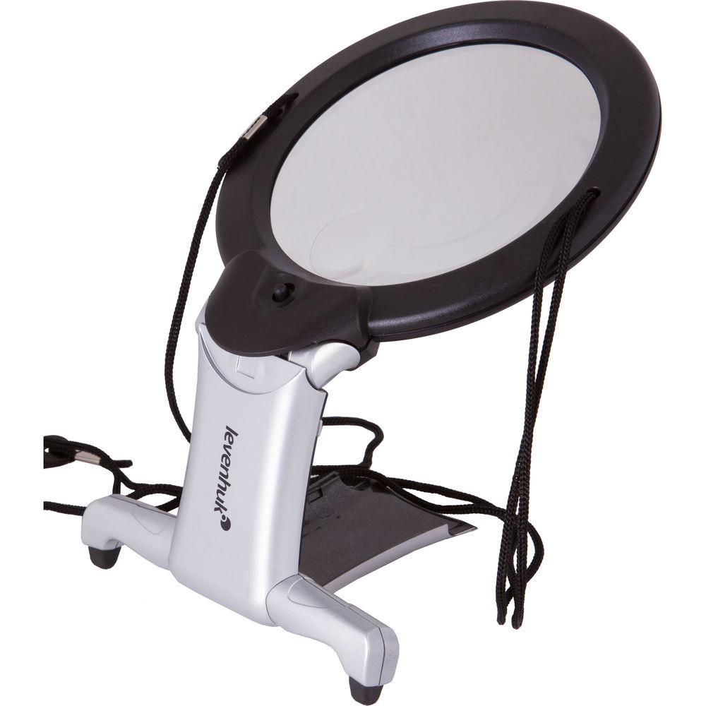 Levenhuk Zeno Vizor N2 Magnifier with Strap and Stand
