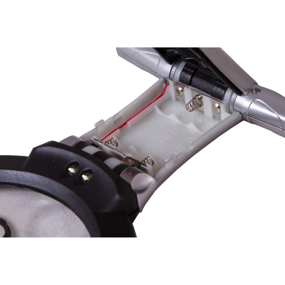 Levenhuk Zeno Vizor N2 Magnifier with Strap and Stand