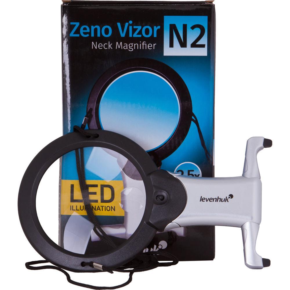 Levenhuk Zeno Vizor N2 Magnifier with Strap and Stand