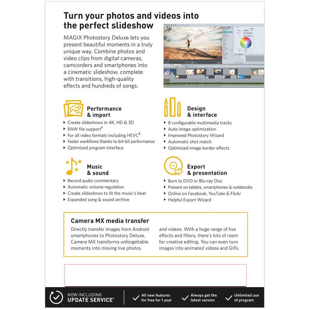 MAGIX Entertainment Photostory Deluxe 2017