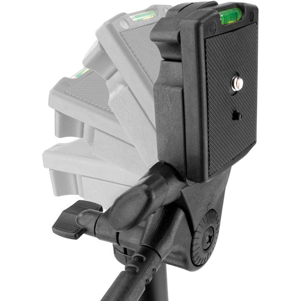 Magnus DX-3430 Deluxe Photo Tripod with 3-Way Pan-and-Tilt Head