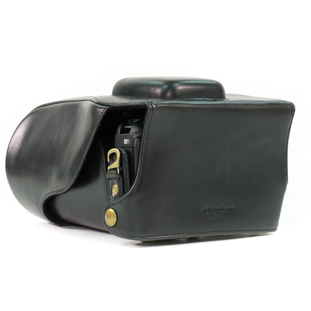 MegaGear Ever Ready PU Leather Case for Nikon D5600, D5500 and 18-140, 18-105mm Lens