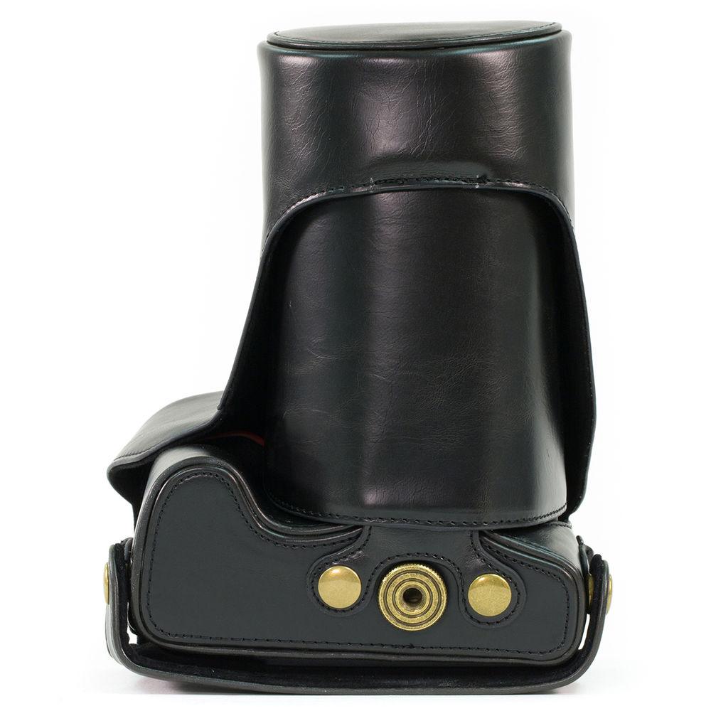 MegaGear Ever Ready PU Leather Case for Nikon D5600, D5500 and 18-140, 18-105mm Lens