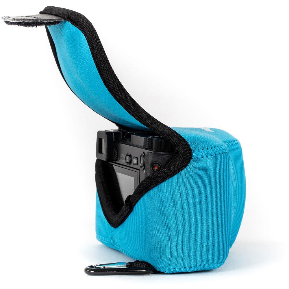 MegaGear MG1019 Ultra Light Neoprene Case with Carabiner for Olympus PEN E-PL8