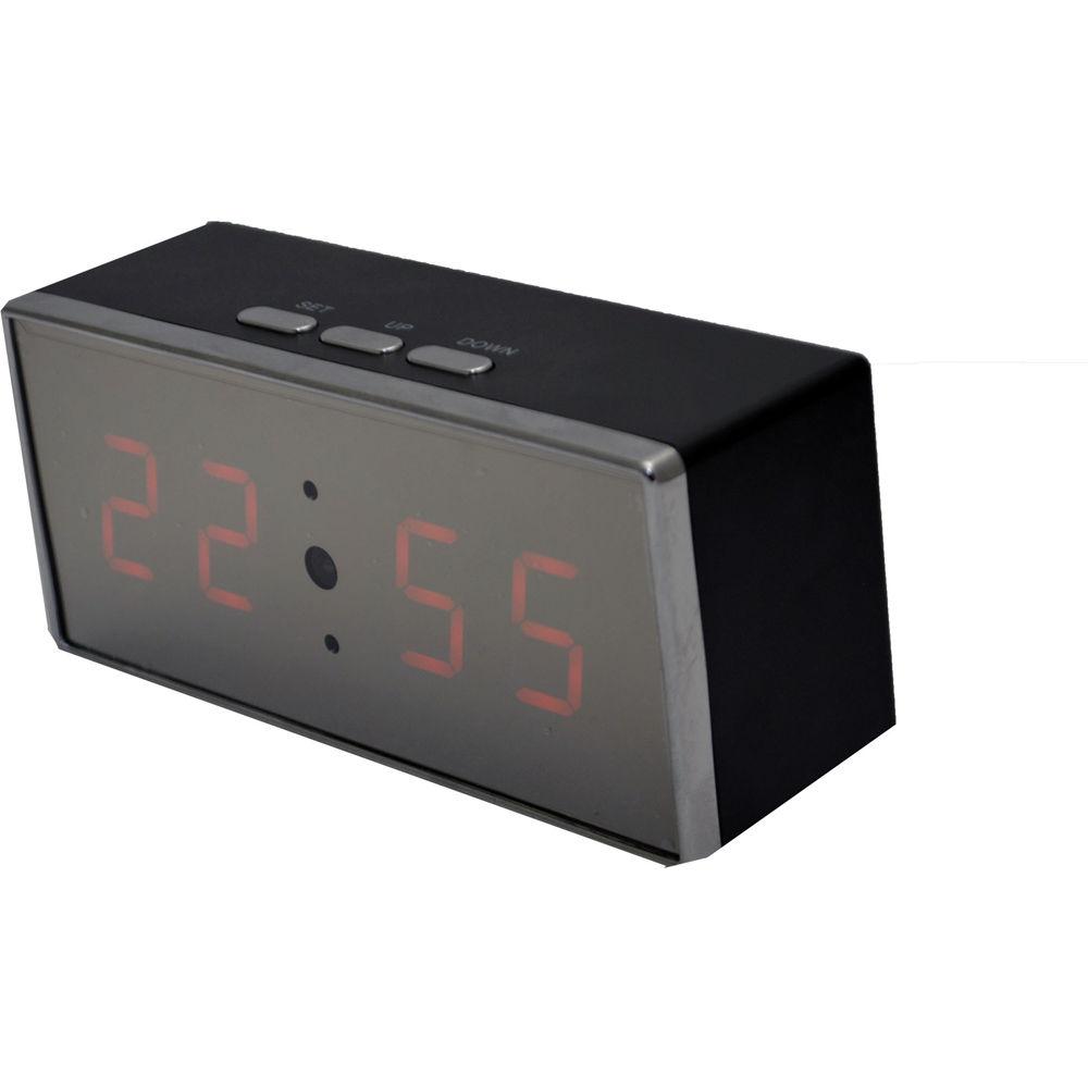 Mini Gadgets Desk Clock with 1080p Covert Camera
