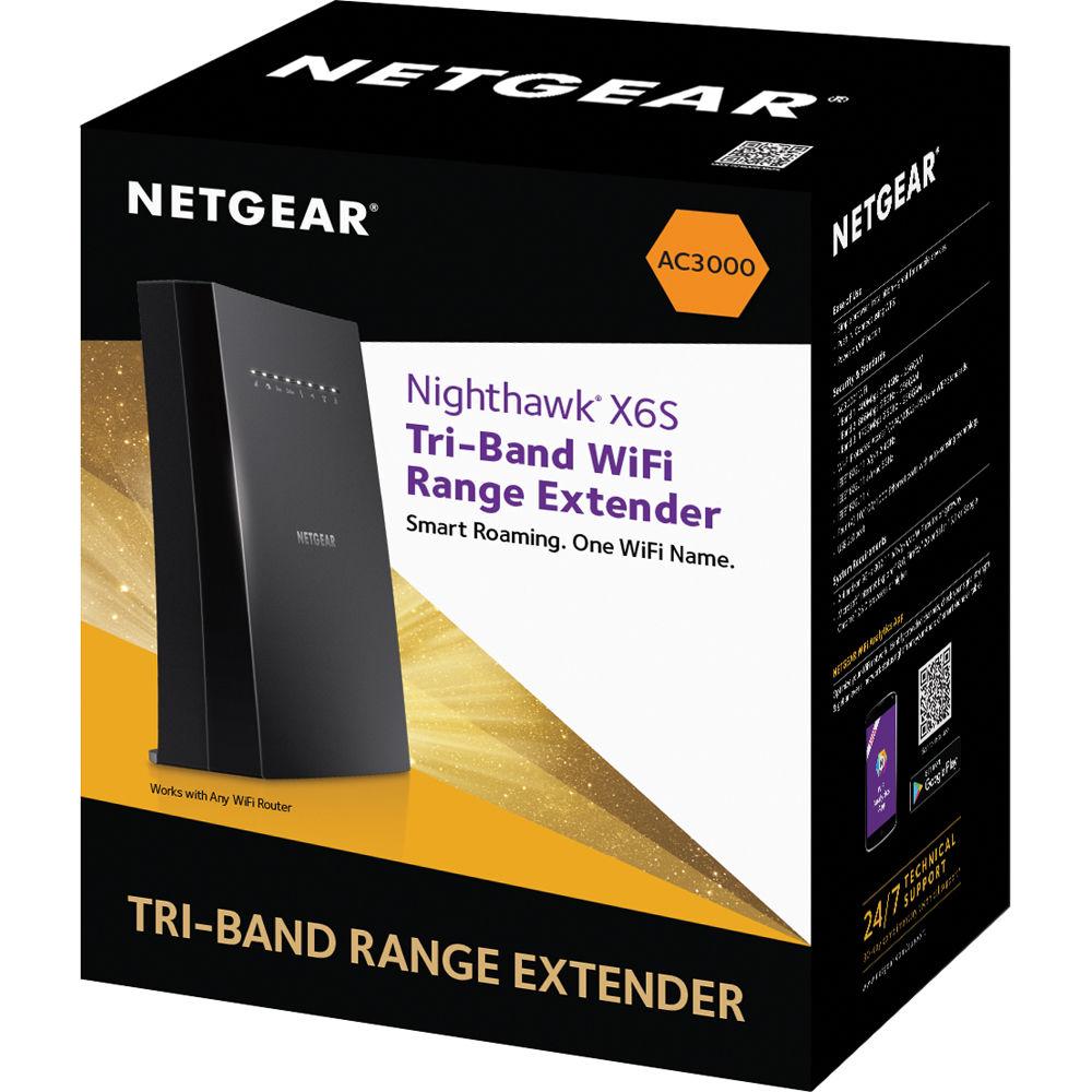 Netgear EX8000 Nighthawk X6S AC3000 Tri-band Wi-Fi Range Extender