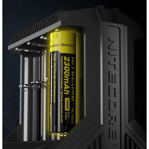 Nitecore i8 Multi-Slot Intelligent Charger for Lithium-Ion, NiMH, or NiCD Batteries