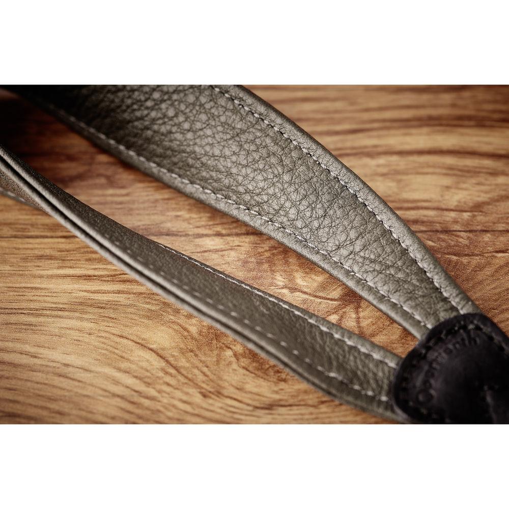 Oberwerth Isar Padded Rhubarb Leather Camera Wrist Strap