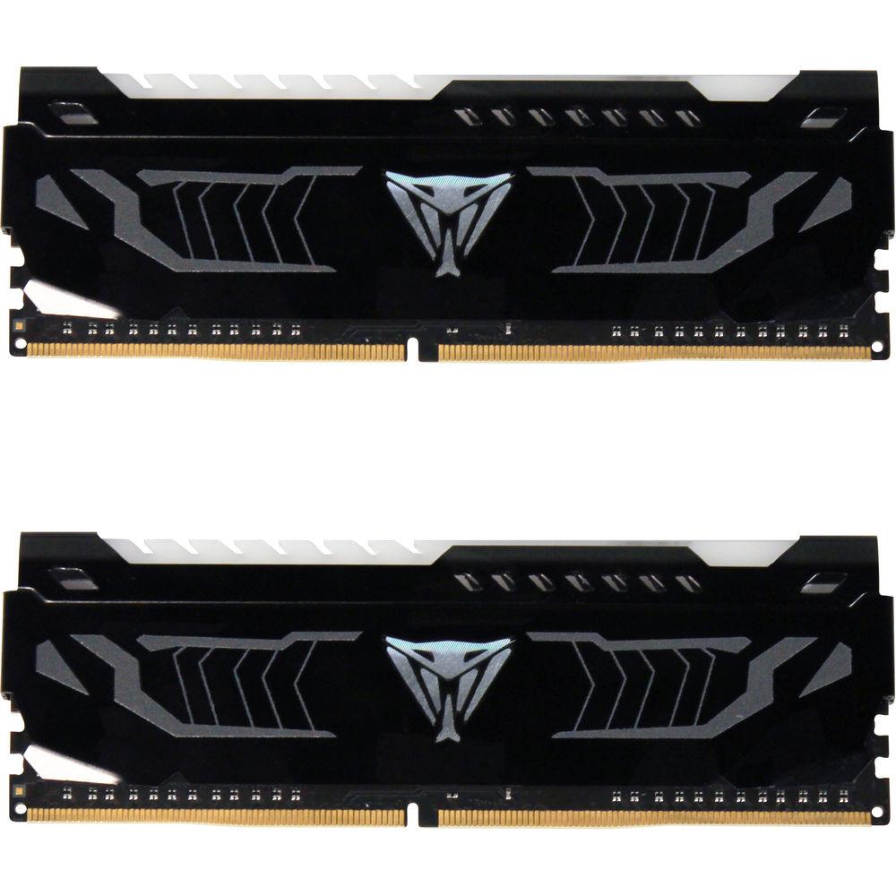 Patriot 16GB Viper White LED Series DDR4 3200 MHz DIMM Memory Kit