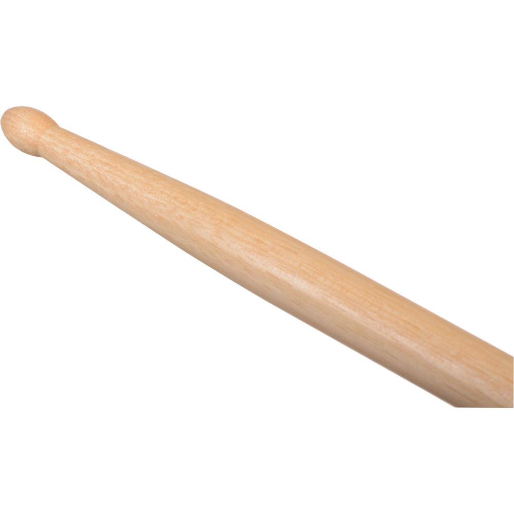 Promark FBH595TW Hickory 5B .595" Forward Teardrop Wood Tip Drumsticks by D