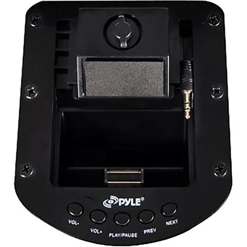 Pyle Pro Wireless Portable Bluetooth PA Speaker System with Wireless Handheld Microphone