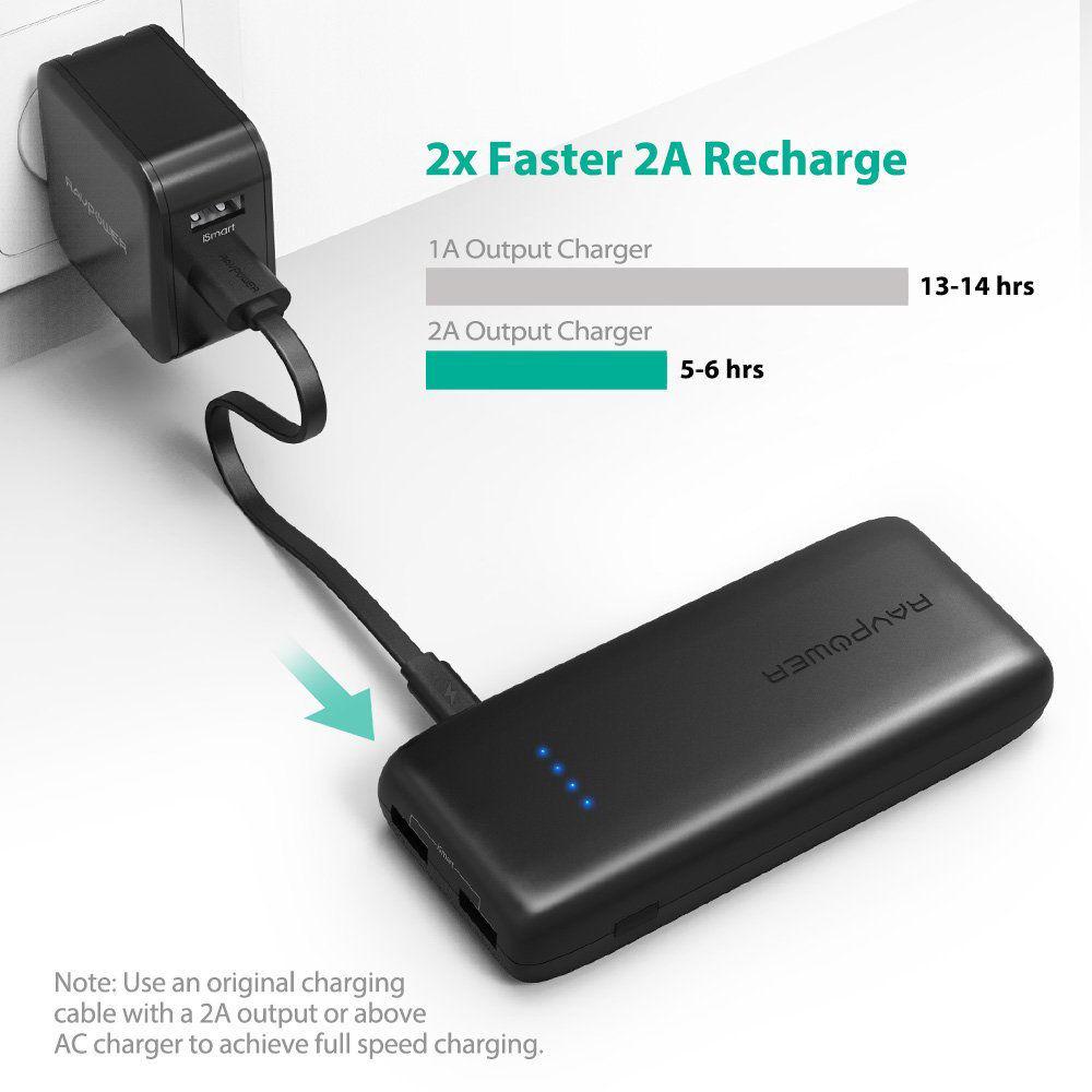 RAVPower 12,000mAh External Battery Pack