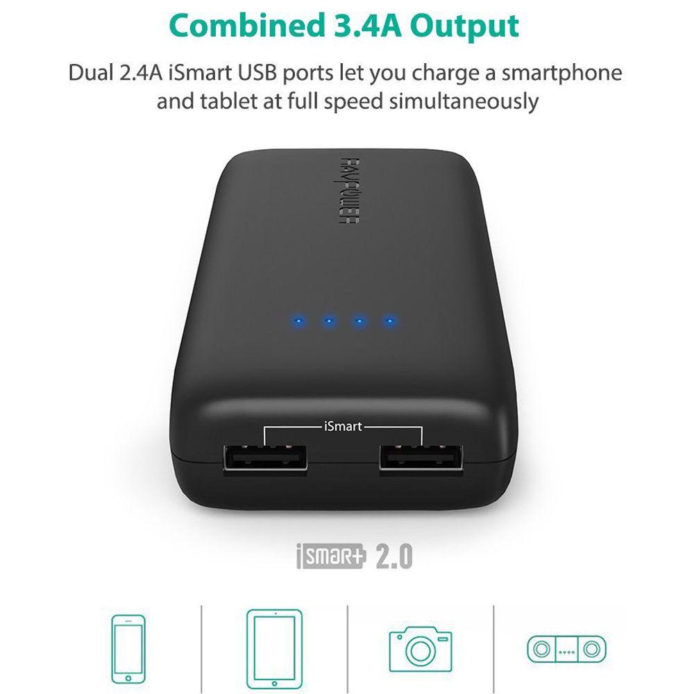 RAVPower 12,000mAh External Battery Pack