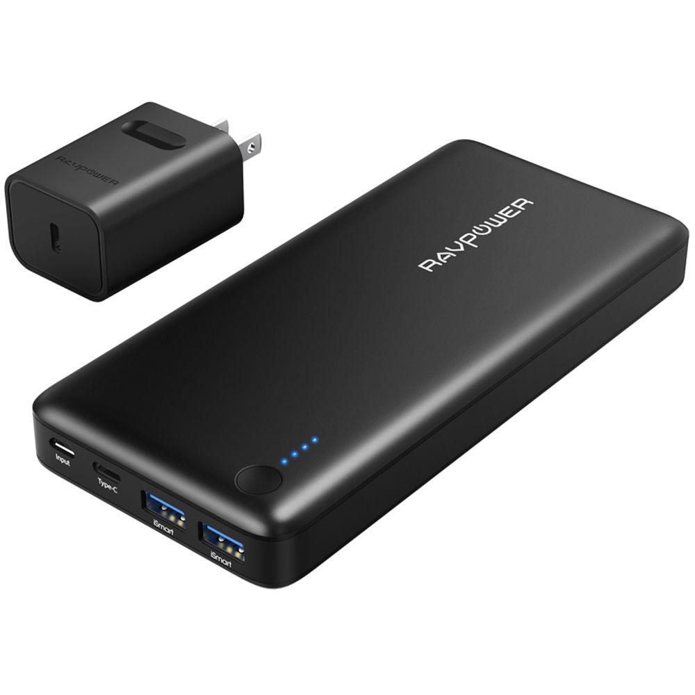 RAVPower 20100mAh USB Type-C Power Bank