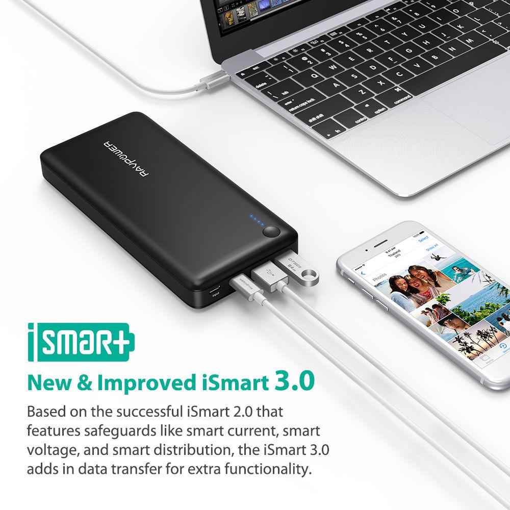 RAVPower 20100mAh USB Type-C Power Bank