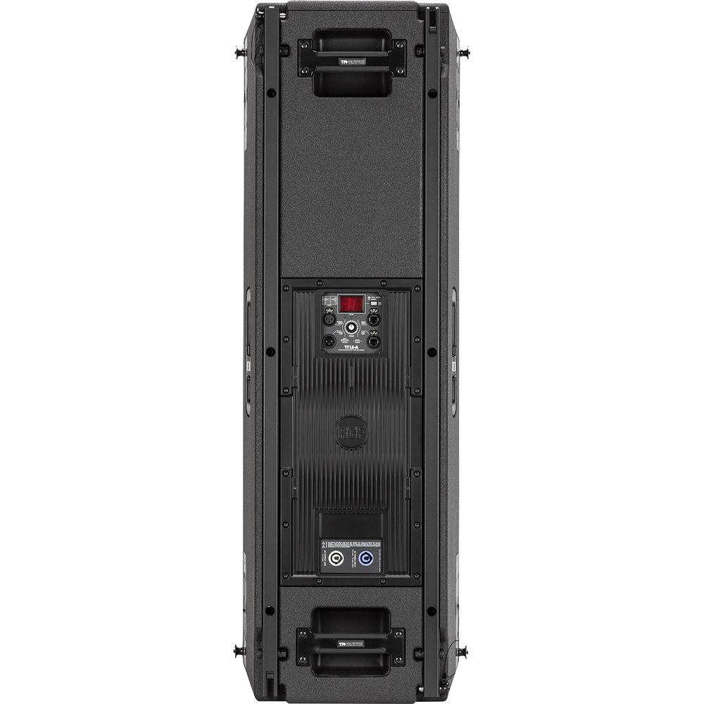 RCF Active 2200W 3-Way Line Array Module with 4 Channels of Class-D Amplification