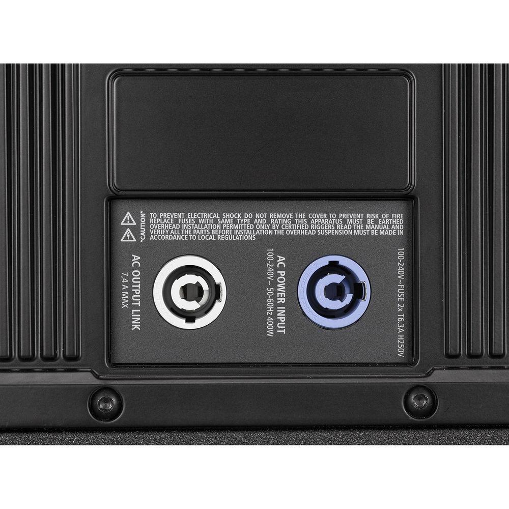 RCF Active 2200W 3-Way Line Array Module with 4 Channels of Class-D Amplification